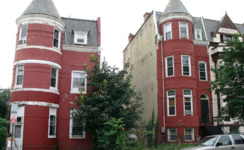 A hypothetical project on a real infill site in an historic district: to re-envision the traditional urban rowhouse for the twenty-first century. This was the challenge of a design competition sponsored by AIA DC and the National Building Museum in Washington, DC. Rowhouse Redux existing streetscape