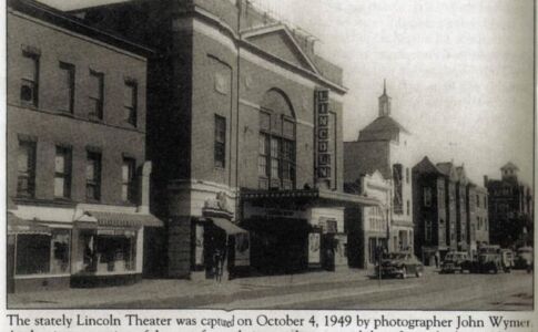 Greater U Street Historic District, once known as the “Black Broadway” of DC, had fallen into disrepair but has enjoyed a revitalization in recent years. Shown here is the historic Lincoln Theater, which hosted performances by such jazz greats as Louis Armstrong, Ella Fitzgerald, Billie Holiday, and of course, neighborhood local Duke Ellington. A portion of the building I rehabbed is seen at left. Greater U Street Historic District - 1949 photo